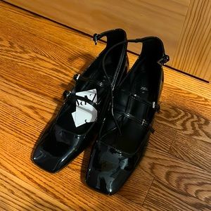 Black Zara shoes in size 10